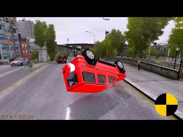 GTA 4 CRASH TESTING REAL CAR 179