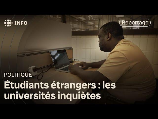 Universités du Québec : baisse du nombre d’inscriptions d’étudiants étrangers