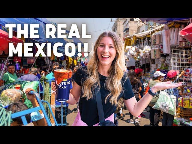 Inside Mexico’s Craziest Market - WE WERE SHOCKED! (our first time in Mexico City) | CDMX, Mexico