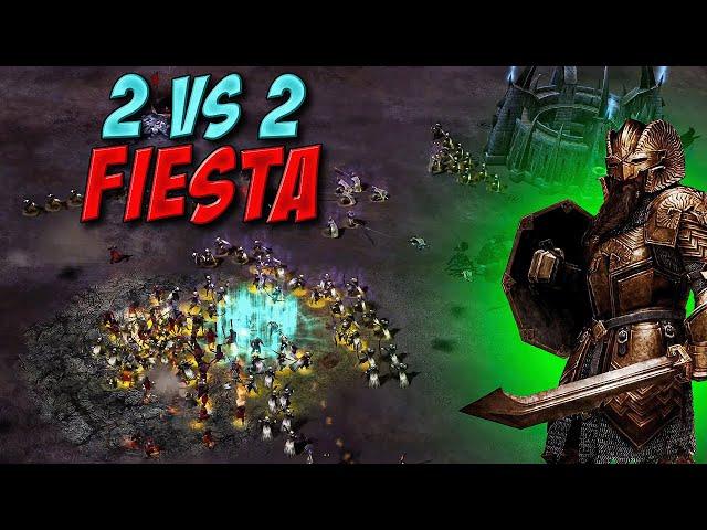 We Got Some 2 vs 2 | BFME2 RotWK 2.02 V9
