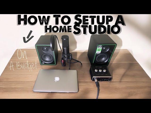 HOW TO: Setup a Home Music Studio On a Budget (2024)