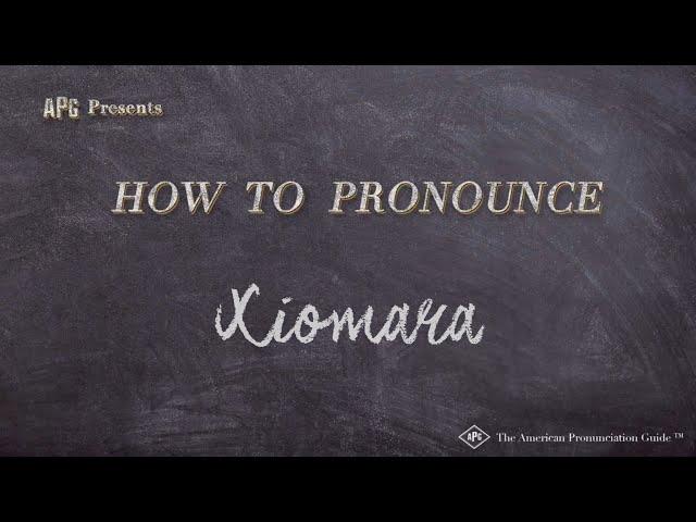 How to Pronounce Xiomara (Real Life Examples!)