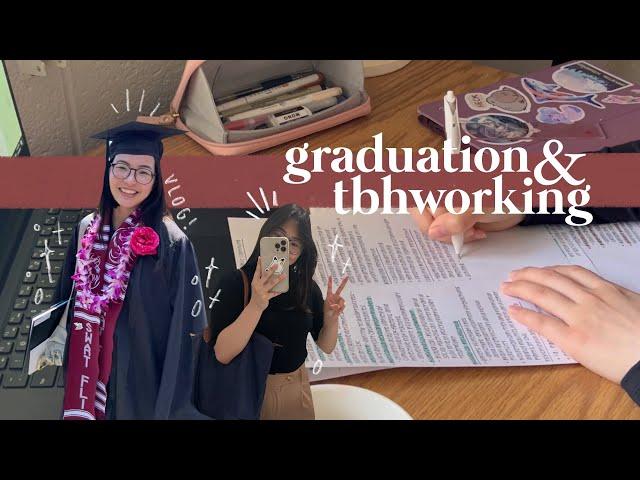 what i’ve been up to — final semester, graduation, and tbhworking!
