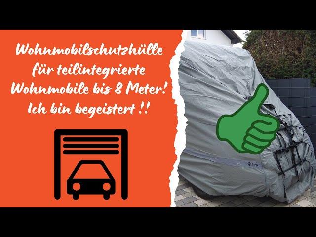 Wohnmobil Schutzhülle für Teilintegrierte Fahrzeuge die Mobile Wohnmobilgarage