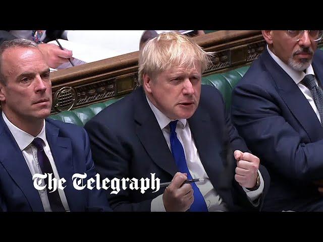 Boris Johnson's best PMQs moments through the years