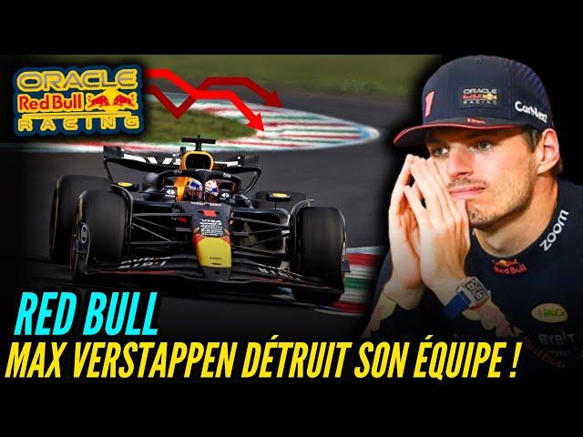 COUP DE TONNERRE CHEZ RED BULL : MAX VERSTAPPEN DÉTRUIT SON ÉQUIPE !