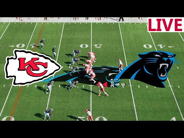 LIVEKansas City Chiefs VS Carolina Panthers/NFL Week 12/ NFL Madden 25