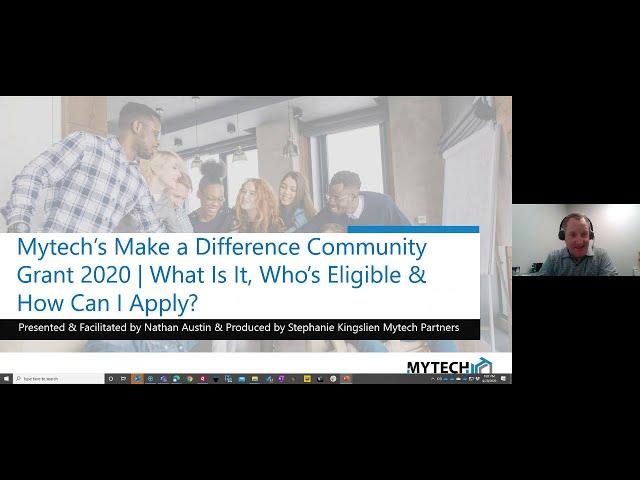 Mytech’s Make A Difference Grant 2020 | What Is It, Who’s Eligible, and How Can I Apply?