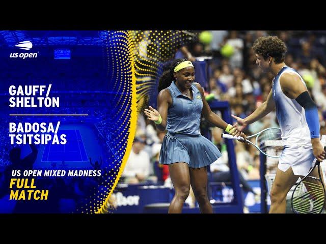 Gauff/Shelton vs. Badosa/Tsitsipas Full Match | 2024 US Open