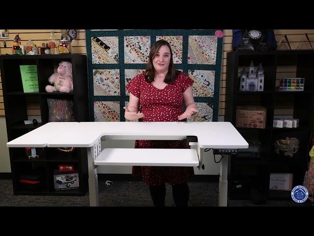 The Eleanor Serger & Sewing Table from Arrow Classic Sewing Furniture