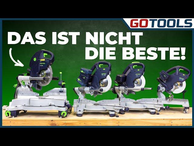 0,01° Abweichung, ist das möglich!? Alle Festool Kappsägen im neuen Standardtest! Mit Verlosung!