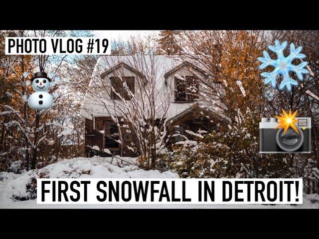 WINTER IN DETROIT - SONY A7iii THOUGHTS - Photography Vlog #19