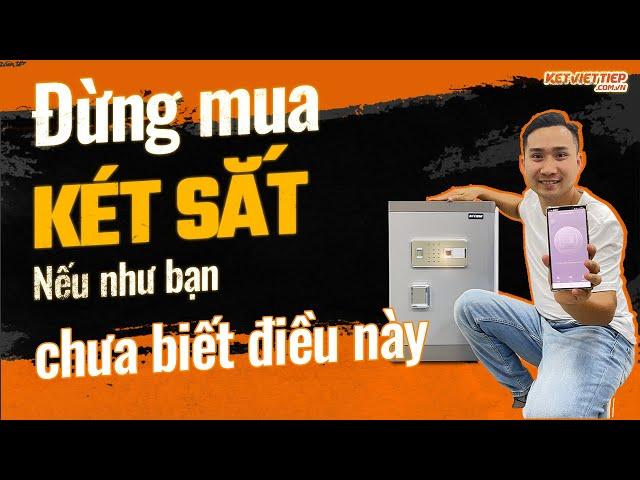 Mua két sắt online - Cách chọn mua két sắt an toàn và chất lượng
