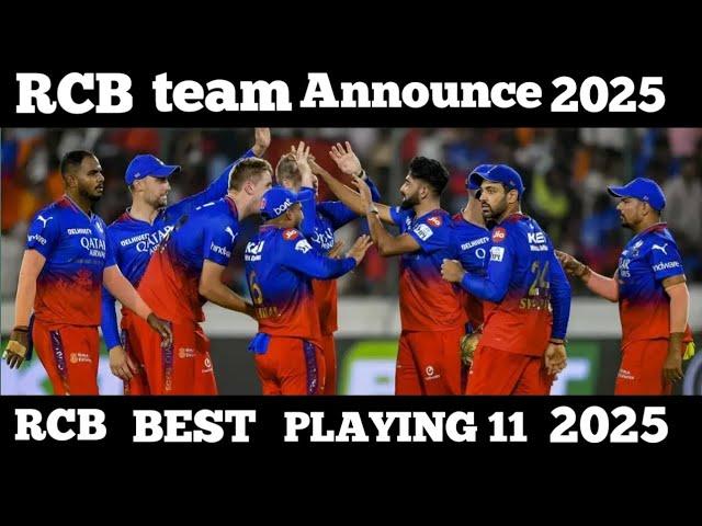 Building the RCB Dream Team - IPL 2025