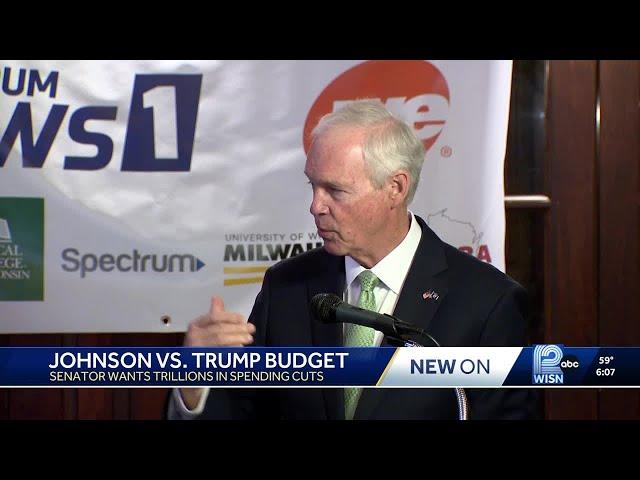 Sen. Ron Johnson ready to take on Trump’s 'big, beautiful bill'