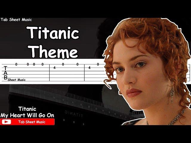 Titanic Theme - My Heart Will Go On Guitar Tutorial