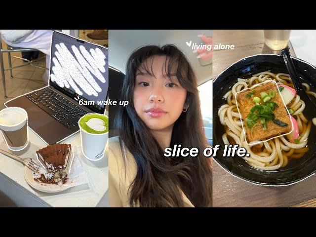 waking up at 6AM productive vlog  realistic week in my life, what i eat & living alone diaries