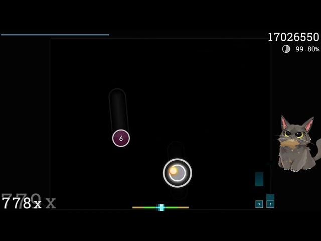 [osu!] Todokanai Eien no Kyori HDHR 670pp