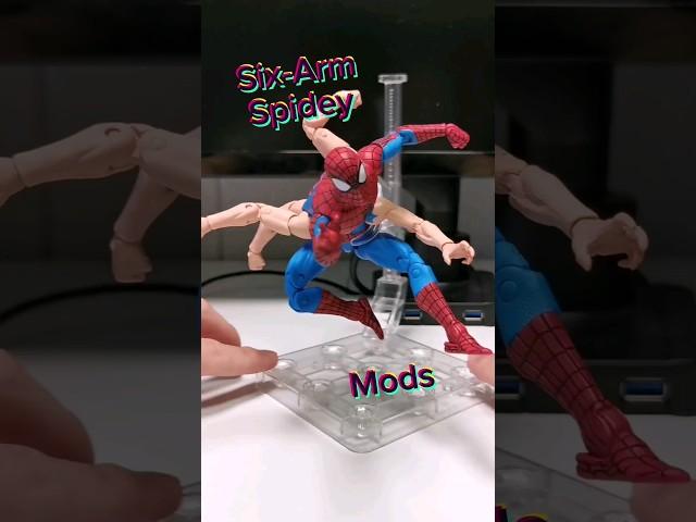 Six Arm Spider-Man Mods Marvel Legends Hasbro Pulse Action Figure Custom Fix