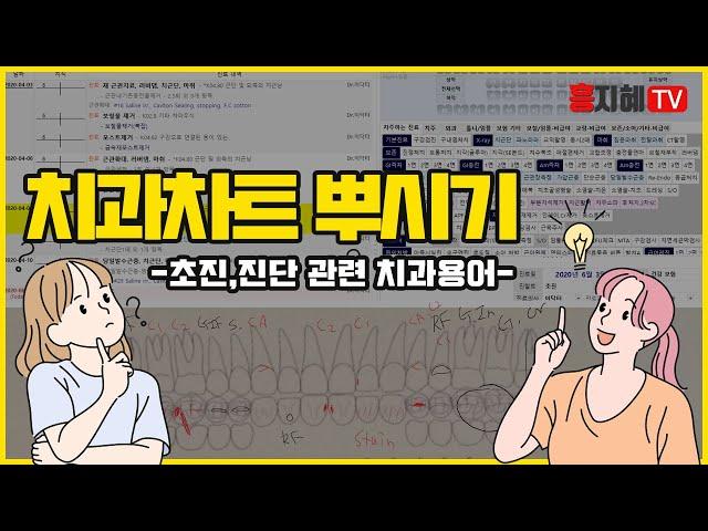 [난생처음,치과공부] #5.치과차트,구강검진 시 현증에 대한 이해 (PI) 치과임상용어