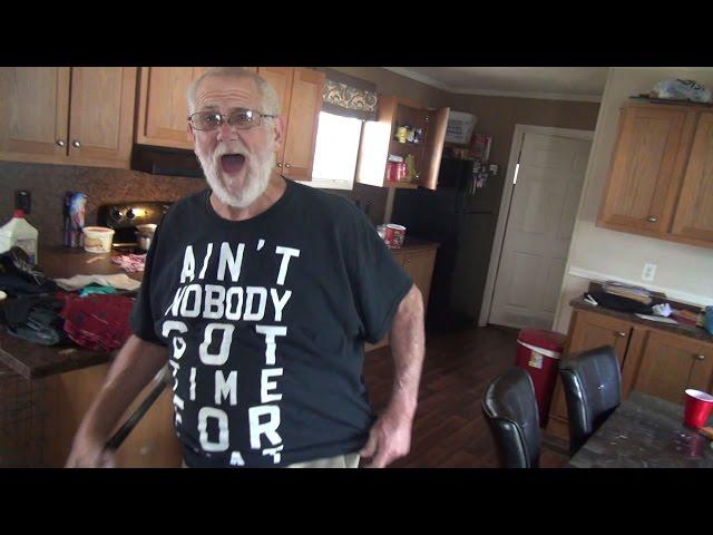 GRANDPA GETS ROBBED! (PRANK BACKFIRE)