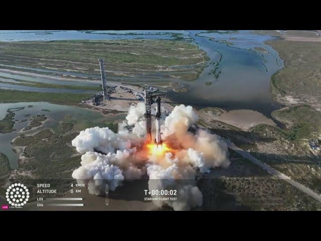 REWATCH | SpaceX Starship launch from Texas