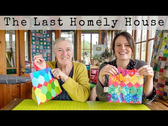 Learn to Make an English Paper Pieced Project Bag with Kate and Anna!.