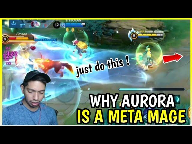 Anti Assassin Aurora if you know this... | Aurora Gameplay | MLBB