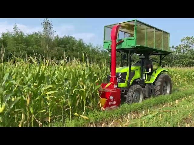 You may need one like this. Boslead Silage harvester machine