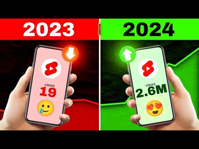 Upload SHORTS like a Pro in 2024 with New ALGORITHM 