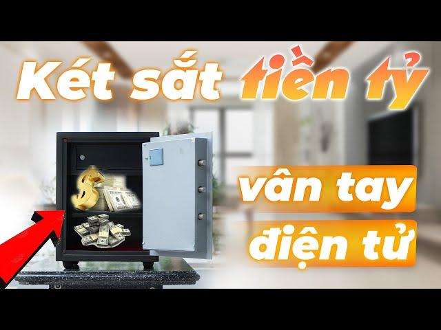 Két Sắt Đựng Tiền Tỷ: Bảo Vệ Tài Sản An Toàn Với Khóa Vân Tay và Điện Tử Việt Tiệp