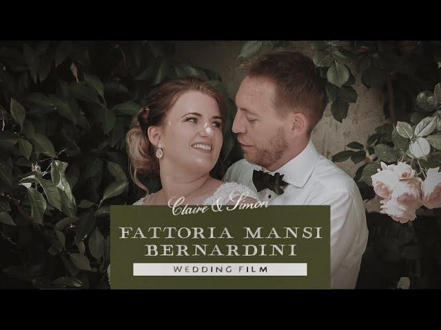 Fattoria Mansi Bernardini | Claire & Simon's Wedding Film | Italy Wedding Videographer