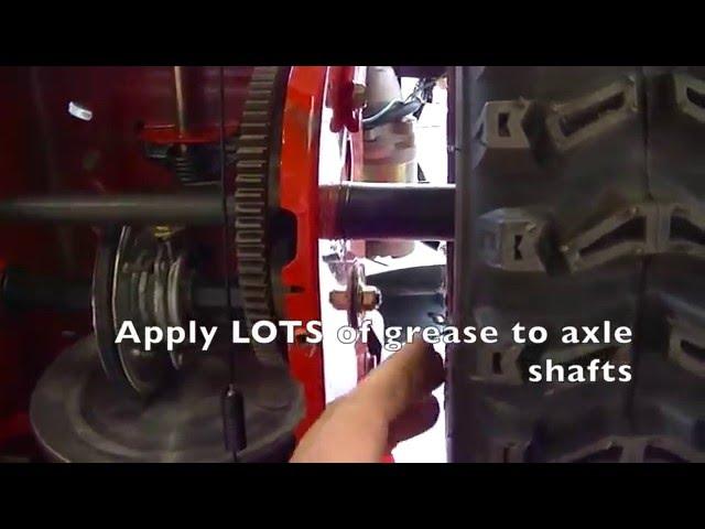 Getting Ready for Snow & Mini Bike Powerplant