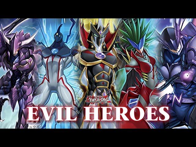 NEW EVIL HERO Deck | NEW Support announced from "Supreme Darkness" (Early Combos Testing) [MDPro3]