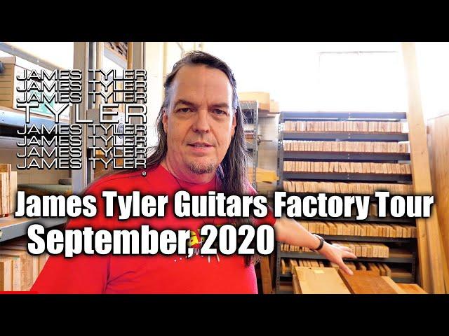 James Tyler Guitars Factory Tour 2020