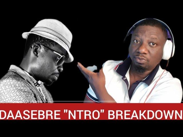 Daasebre Gyamenah Was A Gem, Listen To The Story Behind His Hit Single "Ntro" DJKA Beaks