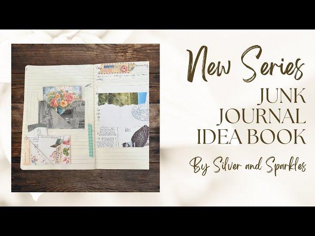 New Series! Junk Journal Idea Book  Part ONE EASY POCKETS!  #junkjournalpageideas