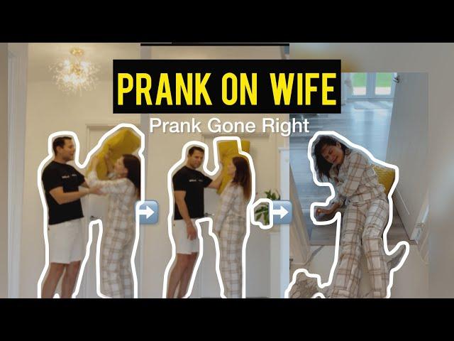 Finally She Got Pranked | Pillow Prank On Wife Gone Hilarious  | Watch Her Reaction, Never Try This