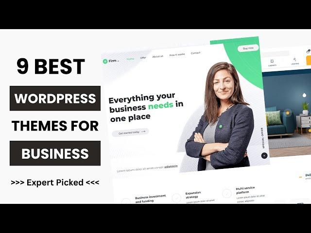 9 Best WordPress Themes for Business | Business Themes for 2024