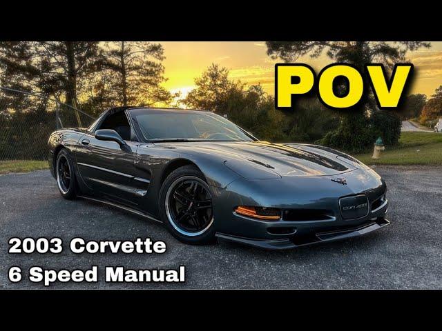 What It's Like Driving A Cammed C5 Corvette // 6 Speed Manual (POV)