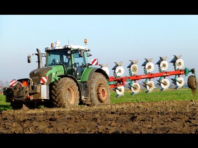 Fendt 936 Vario + 7 Furrow Kverneland LO 100 & Fendt 820 Vario  - Van Peperstraten