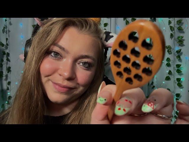 ASMR Wooden Honey Spoon Scooping to help you sleep and get tingles 