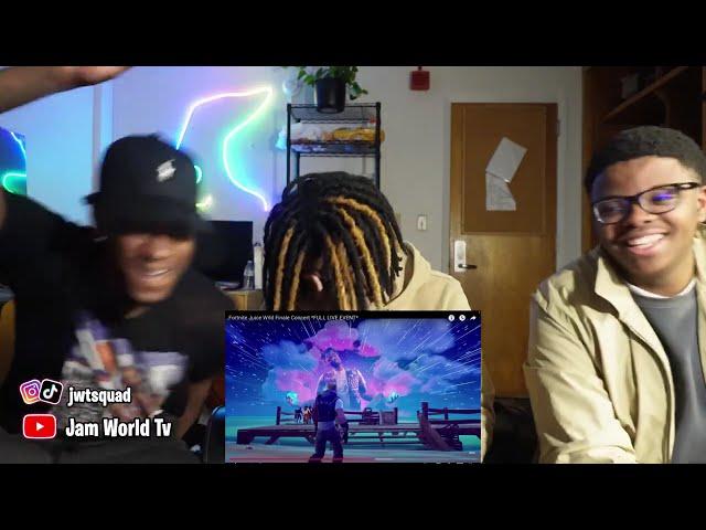 JUICE WRLD GLAZERS REACT TO Fortnite Juice Wrld Finale Concert *FULL LIVE EVENT*