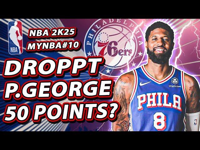 Joel Embiid`s BLOCKPARTY | Paul George ist in TOP FORM / Lets Play NBA 2K25 MyNBA #10