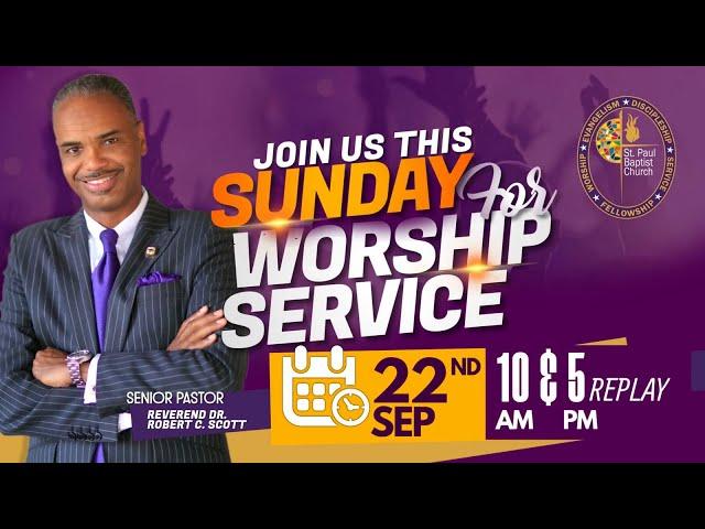 SUNDAY EVENING WORSHIP- Reverend D. K. Ferguson - September 22, 2024