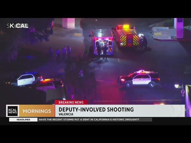 Valencia Town Center shooting: Suspect shot by deputy dies