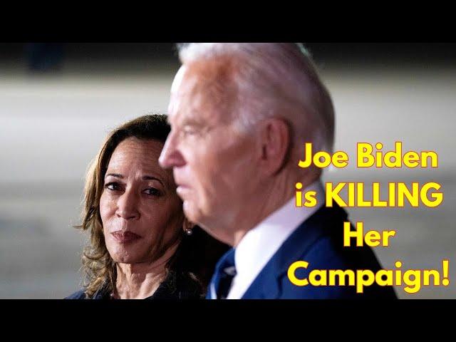 IS JOE BIDEN SECRETLY HURTING KAMALA HARRIS' CHANCES?