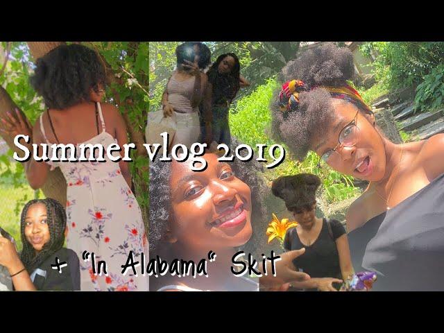 I ALMOST DROWNED!  / Summer Recap Vlog 2019 + "In ALABAMA" skit
