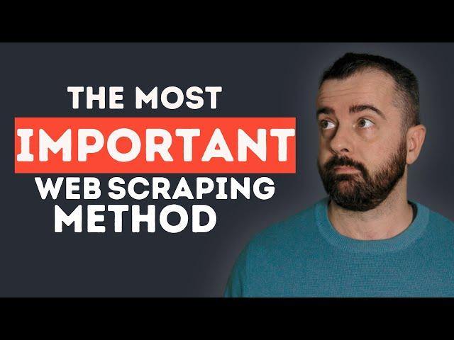 Every Web Scraper should know THIS