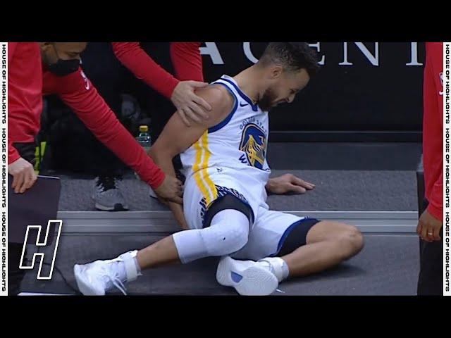 Stephen Curry Gets Injured - Warriors vs Rockets | March 17, 2021 | 2020-21 NBA Season